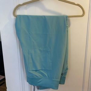 Figs scrub high waisted joggers.